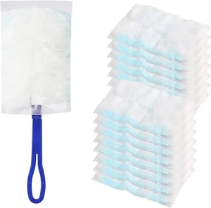 20 Count Duster Refills for Swiffer Feather Dusters, 180 Microfibre Heavy Duty - Picture 1 of 6