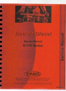 Detroit Diesel 6-110 Motor Service Reparaturanleitung - Bild 1 von 6