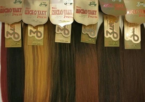 Zury 100% Human Hair for Weaving - MICRO YAKY PERM(COARSE TEXTURE) 12" - Picture 1 of 82