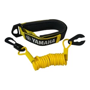 JLP Pro-Floating Wristband Strap Yamaha & QuickCord Lanyard ATV Jetski Yellow - Bild 1 von 2