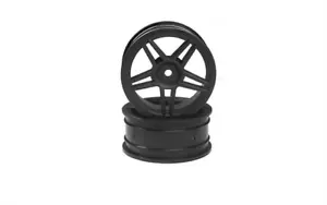 Felge 10-Speichen FAZER OS0 24mm 1:10 schwarz 2 St Ersatzteil Kyosho VZH005BK - Bild 1 von 1