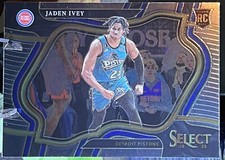 2022-23 Panini Select Jaden Ivey Courtside Rookie Card RC #298 Detroit Pistons