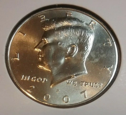 2007 Kennedy P&D Half Dollars - BU - UNcirculated Cover