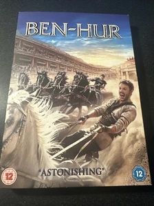 Ben Hur (DVD, 2017) With Slipcover Jack Huston, Toby Kebbell, Morgan Freeman - Picture 1 of 2