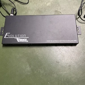 Evolution 4K 4X4 MATRIX WHITH DOWNSCALING/ARC Black HDMI EVMX4K42 - Picture 1 of 5