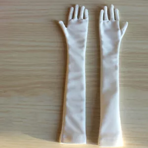 Dollmore 1/4 1/3 Tío SSDF ID BJD Muñeca Guantes Largos Tejidos Blanco/Negro Niña/Niño - Imagen 1 de 4