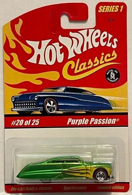 HW PURPLE PASSION SPECTRAFLAME GREEN 2004 SERIES 1 CLASSICS #20 - Image 1 of 4