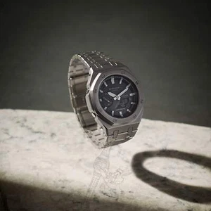 CASIOAK SANDBLAST BLACK DIAL G-SHOCK MOD GA2100 GA-2100 HERREN UHR - Bild 1 von 6
