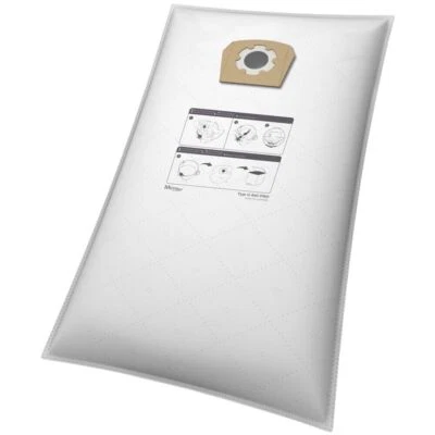 MCFILTER 5 Staubsaugerbeutel für Flex VCE 44 L AC Nass-/Trockensauger Vlies 40L