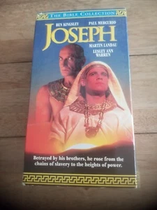 Joseph VHS 2 Tape Box Set Ben Kingsley Martin Landau The Bible Collection - Picture 1 of 1