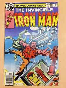 #118 Iron Man Marvel 1st Rhodes James 1979 MAN IRON Comics 118 Jim Comic 118 - Picture 1 of 11