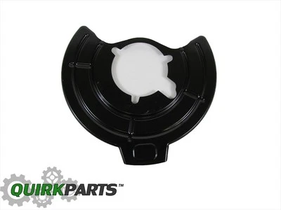 07-17 JEEP WRANGLER FRENO DELANTERO DERECHO ROTOR SALPICADURAS PROTECTOR GENUINO MOPAR Foto 1 de 4