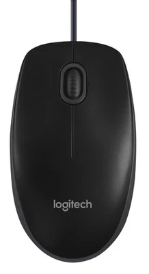 Logitech B100 Wired Optical USB Mouse 910-003357 for PC Laptop Mac Windows - Image 1 of 4