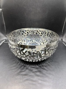 Alessi Cactus Inox 18/10 Stainless Steel Fruit Bowl 8.25” Marta Sansoni 2002 - Picture 1 of 6