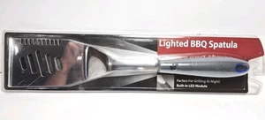 Grilllight LED BBQ Spatula – 18" Stainless Steel Tool with Built-In, Night Time - Picture 1 of 9