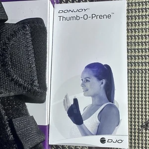 Procare Pair Black Elastic Thumb & Wrist Brace Adult Unisex Large 79-82700 - Picture 1 of 7