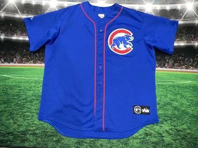 Vintage Chicago Cubs Sammy Sosa #21 Majestic Sewn Jersey Sz 2XL Preowned - Image 1 of 4