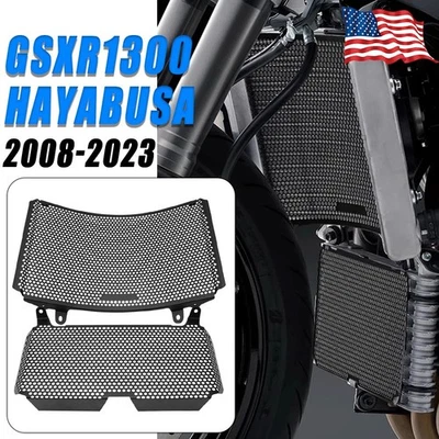 Защита решетки радиатора мотоцикла для SUZUKI GSXR1300 Hayabusa GSX1300R 2008-2023 - Изображение 1 из 4