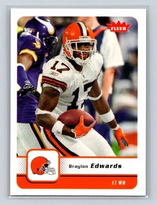 2006 Fleer Silver #23 Braylon Edwards Cleveland Browns - Picture 1 of 2