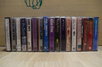 17X Christian Gospel Inspirational Cassette Lot Sandi Patti Accompaniment Tracks Foto 1 de 3