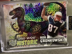 2024 WILD CARD - DINO MAY - Rob Gronkowski - 15/15 MOJO - Foto 1 di 3