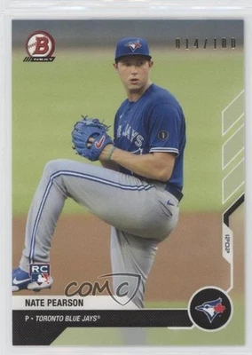 2021 Bowman Transcendent Collection VIP Party Next /100 Nate Pearson Rookie RC - Image 1 of 2