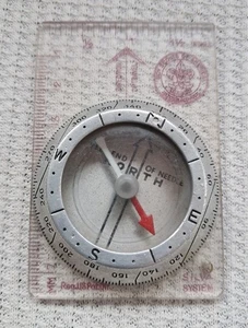 Vintage Boy Scouts Silva System Compass - Picture 1 of 5