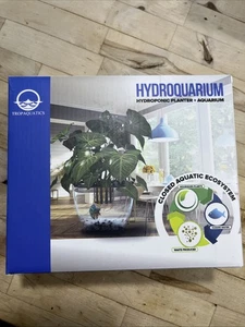 Hydroquarium Hydrokultur Pflanzgefäß Aquarium Betta Fische Lebensraum geschlossenes Ökosystem Neu - Bild 1 von 4