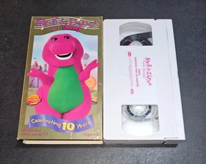 Barney : Sing & Dance With Barney (VHS, 1998) Purple Singing Dinosaur Kids Rare - Picture 1 of 4