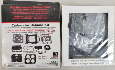 Edelbrock Performance Carburetor Rebuild Kit 12750 New Open Box - Image 1 of 4