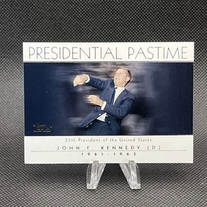 2004 Topps Presidential Pastime #PP34 John F. Kennedy Baseball Card - Picture 1 of 2
