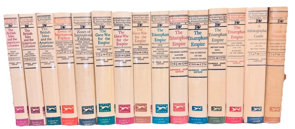 The British Empire Before the American Revolution 1748-1776 GIPSON 15 VOL SCARCE - Image 1 of 4