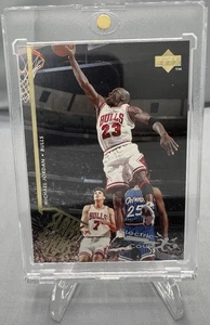 Upper Deck Michael Jordan Slam & Jams 1995-96 Corte Elettrica Parallela PULITO - Foto 1 di 2
