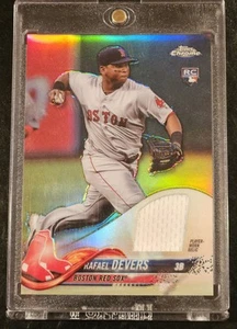 2018 Topps Chrome Rookie Relic Rafael Devers NM/Mint - Bild 1 von 6