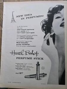 1958 Hazel Bishop perfume stick vintage fragrance ad - Picture 1 of 1