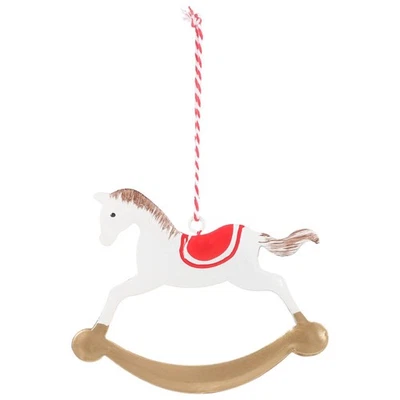  Weihnachten Pferd hängen Ornament Weihnachtsbaum hängen Pferd Weihnachten Party - Bild 1 von 4
