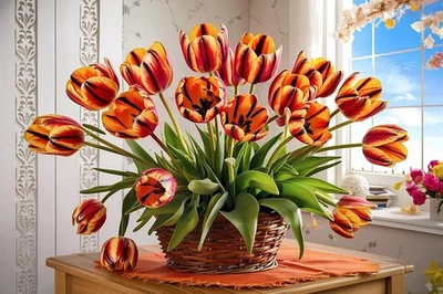 Fire Borne Tulip Bulbs - Image 1 of 3