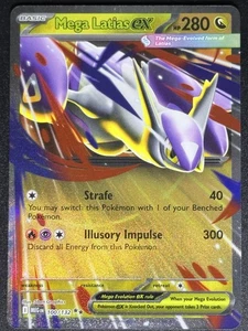 Mega Latios ex 100/132 Mega Evolutions Pokemon Karte TCG NM - Bild 1 von 2