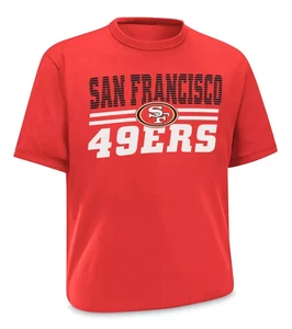 '47 Brand NFL San Francisco 49ers Football Team Men’s Red XL Logo T-Shirt - Bild 1 von 3