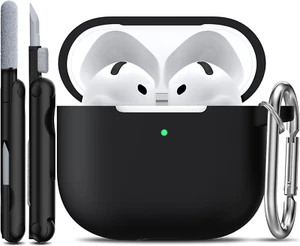 RFUN for Airpods 4Th Case Cover with Cleaner Kit, Soft Skin Silicone Case Cover - Picture 1 of 6