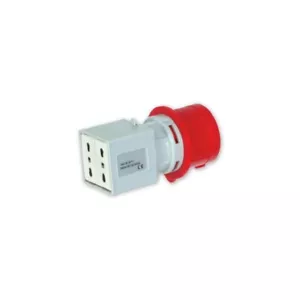 SPINA ADATTATORE da TRIFASE a MONOFASE 3P+N+T 16A 2Prese Biv.2P+T 16A ROSI 1873 - Foto 1 di 2