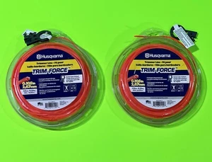 2 PACK Genuine OEM Husqvarna 639006114 .105"x115ft Trim Force Trimmer Line - Picture 1 of 8