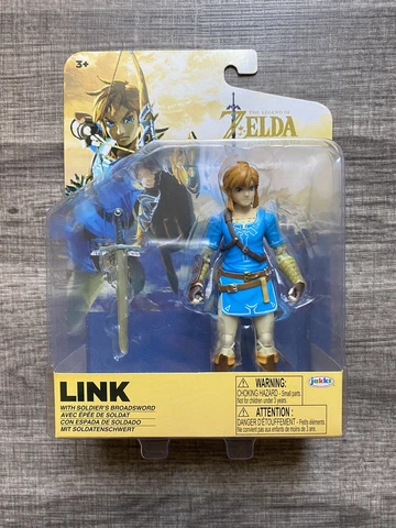 The Legend Of Zelda Link Figure Jakks Pacific 2023 Breath Of The Wild 5” Toy NEW Cover