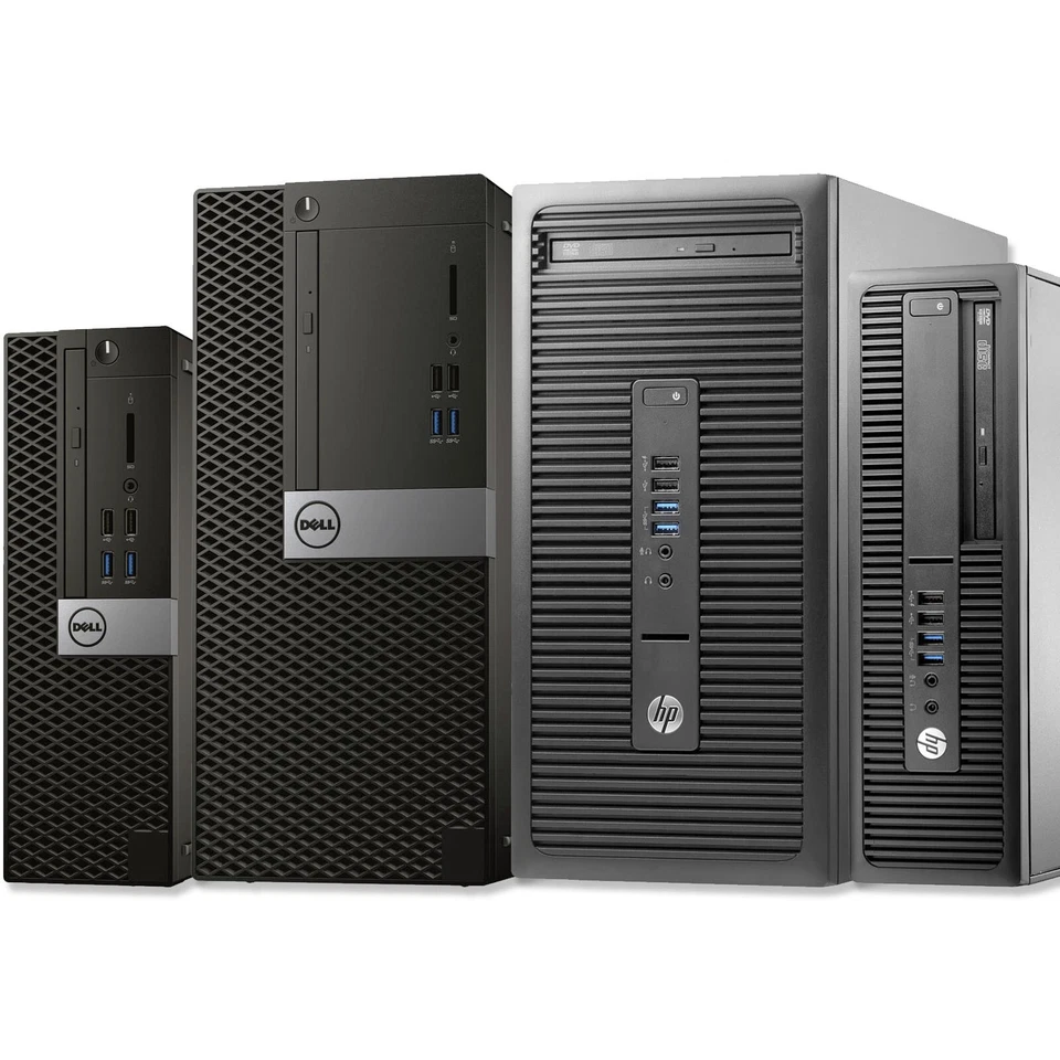 CHEAP FAST WINDOWS 10 COMPUTER INTEL CORE i3 6TH GEN 8GB RAM 500GB HDD DVD Wi-Fi - Image 1 of 4