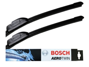 Land Rover Range Rover Front Wiper Blade Set Windscreen 2012 On BOSCH AEROTWIN - Picture 1 of 16