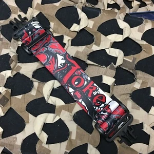 NEW KM Paintball V-Force Grill Mask Goggle Strap - Limited Edition Joker Red - Picture 1 of 8