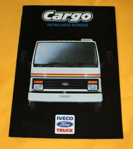 Iveco Ford Cargo Non-HGV 1987 (GB) Truck Brochure Truck Brochure Camion Catalog - Picture 1 of 2