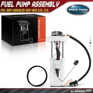 Electric Fuel Pump Module Assembly for Jeep Wrangler TJ 1997-1999 15 Gallon Only - Picture 1 of 9