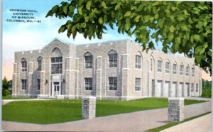 CROWDER HALL University of Missouri COLUMBIA, MO - Postcard - Picture 1 of 2