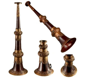 Tibetan Dungchen Trumpet Copper and Brass 47 cm 3560 - Picture 1 of 15